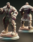 Human Artificer Brawler, Derek Matthews - 3d Printed Miniature Sculpted by DM Stash