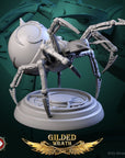 Golden Loom Crawlers - Gilded Wrath - 3d Printed Miniature Sculpted by White Werewolf Tavern