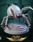 Golden Loom Crawlers - Gilded Wrath - 3d Printed Miniature Sculpted by White Werewolf Tavern
