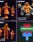 Psychic Powered Children - 3d Printed Miniature Sculpted by Papsikels Miniatures