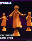 Psychic Powered Children - 3d Printed Miniature Sculpted by Papsikels Miniatures