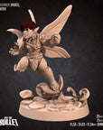 Pixie Fighter - Pixies - 3d Printed Miniature sculpted by Bite the Bullet