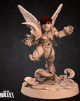 Pixie Fighter - Pixies - 3d Printed Miniature sculpted by Bite the Bullet