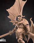 Vampire Fighter - Vampires - 3d Printed Miniature sculpted by Bite the Bullet