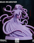 Aschelex Incarnation - 3d Printed Miniature Sculpted by Big Bad Evil Guys