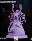 Aschelex Incarnation - 3d Printed Miniature Sculpted by Big Bad Evil Guys