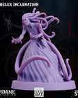 Aschelex Incarnation - 3d Printed Miniature Sculpted by Big Bad Evil Guys