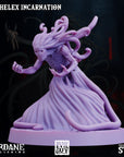 Aschelex Incarnation - 3d Printed Miniature Sculpted by Big Bad Evil Guys