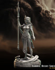 Isandra the Desert Sorceress - 3d Printed Miniature Sculpted by Crippled God Foundry