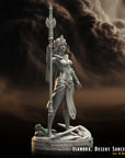 Isandra the Desert Sorceress - 3d Printed Miniature Sculpted by Crippled God Foundry