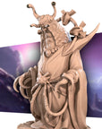 Space Slug Mystic - Bullet Galaxy - 3d Printed Miniature sculpted by Bite the Bullet