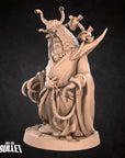 Space Slug Mystic - Bullet Galaxy - 3d Printed Miniature sculpted by Bite the Bullet