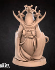 Space Slug Mystic - Bullet Galaxy - 3d Printed Miniature sculpted by Bite the Bullet