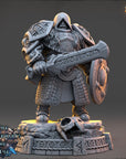Garrick Voss - Descendants of Tyr - 3d Printed Miniature sculpted by Daybreak Miniatures