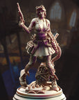 Manic Pixie Boom Girl, Eryial of Arvere - 3d Printed Miniature Sculpted by DM Stash
