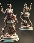 Manic Pixie Boom Girl, Eryial of Arvere - 3d Printed Miniature Sculpted by DM Stash