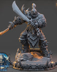 Zrathul the Stormbringer - The Frostbane Legion (Ice Orcs) - 3d Printed Miniature sculpted by Daybreak Miniatures