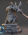 Zrathul the Stormbringer - The Frostbane Legion (Ice Orcs) - 3d Printed Miniature sculpted by Daybreak Miniatures