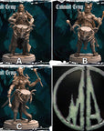 Dark Elf Command Group Drummer - Army of Darkness: Dark Elves - 3d Printed Miniature Sculpted by Monolith Arts