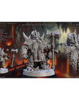 Goldrun, Emperor of Embers - Magmaforged Dwarves of the Depths - 3d Printed Miniature sculpted by Artisan Guild