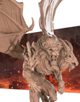 Quimera, Chimera - Iconic Monsters - 3d Printed Miniature sculpted by Bite the Bullet