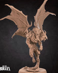 Quimera, Chimera - Iconic Monsters - 3d Printed Miniature sculpted by Bite the Bullet