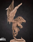 Quimera, Chimera - Iconic Monsters - 3d Printed Miniature sculpted by Bite the Bullet