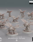 Flying Spikespitters - Deep Hive - 3d Printed Miniature by OshounaMinis