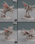 Flying Spikespitters - Deep Hive - 3d Printed Miniature by OshounaMinis
