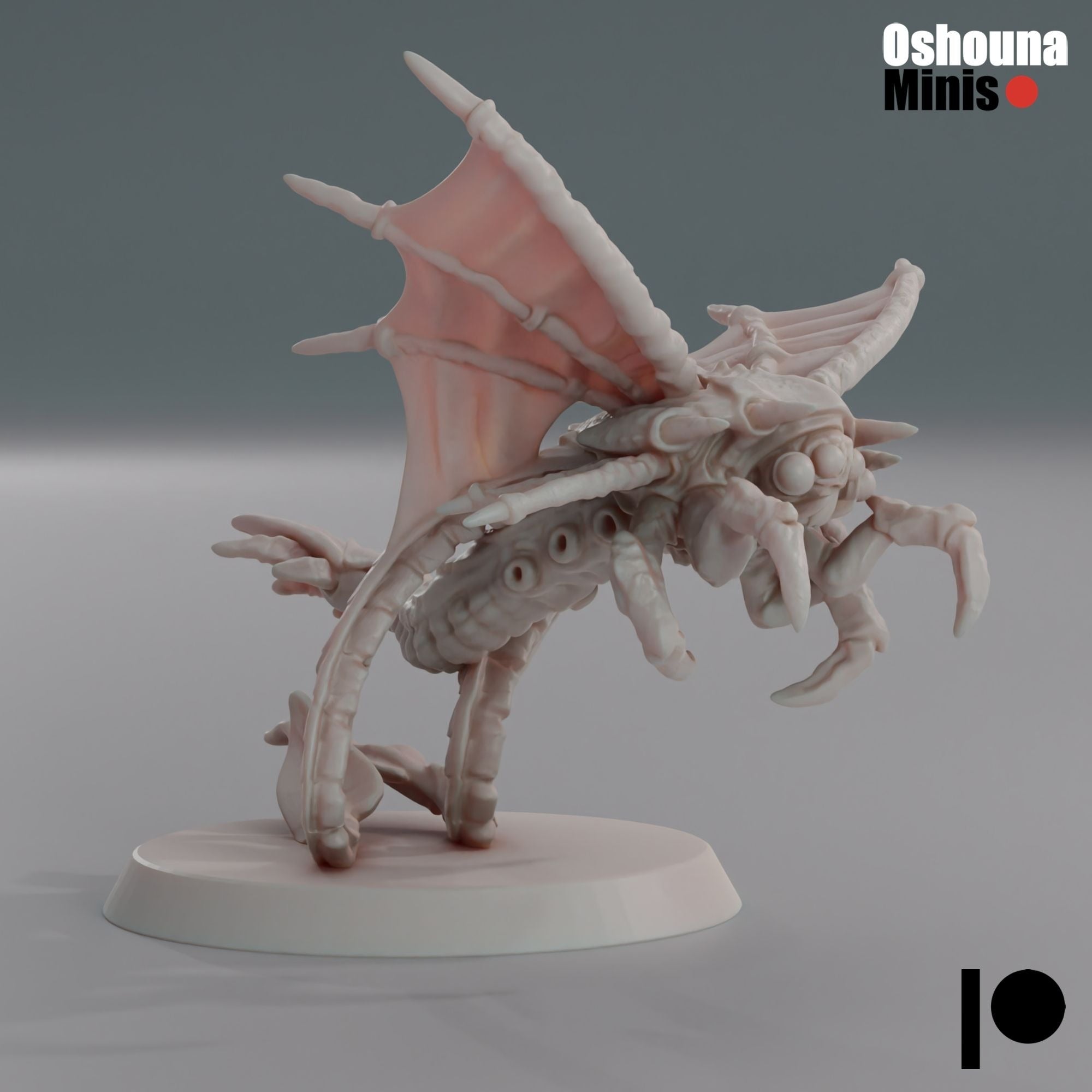 Flying Spikespitters - Deep Hive - 3d Printed Miniature by OshounaMinis