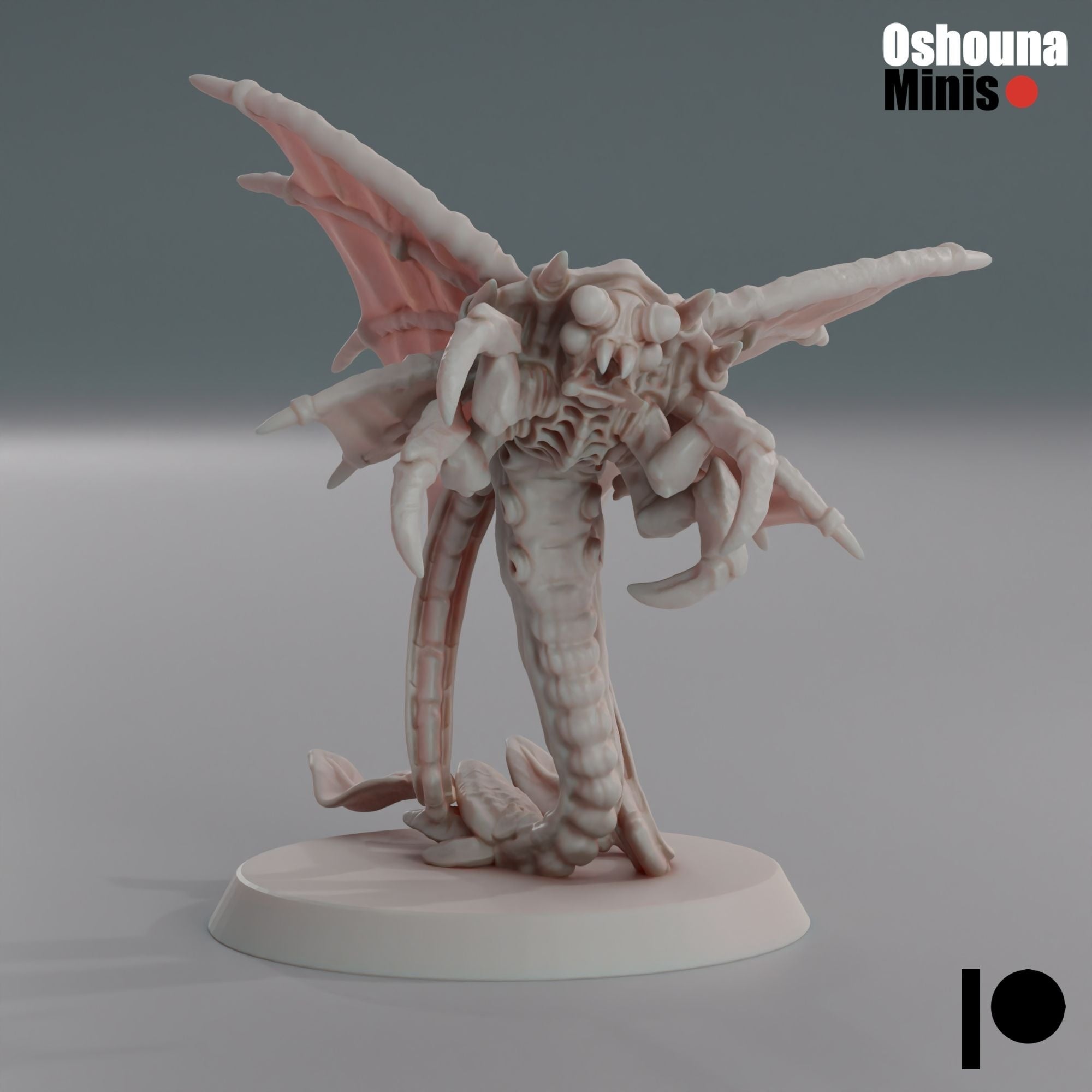 Flying Spikespitters - Deep Hive - 3d Printed Miniature by OshounaMinis
