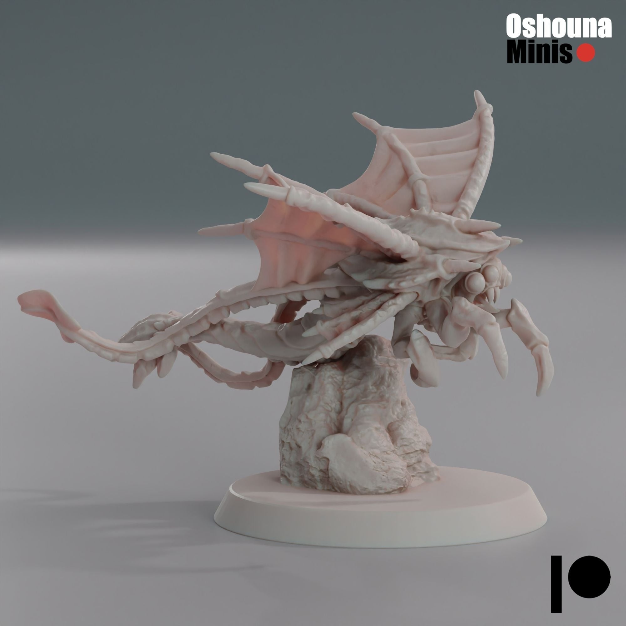 Flying Spikespitters - Deep Hive - 3d Printed Miniature by OshounaMinis
