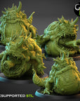 Froggot Squad - Dark Legions - 3d Printed Miniature Sculpted by Clay Beast Creations