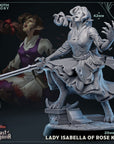 Lady Isabella of Rose Keep - Beast of Stragovia - 3d Printed Miniature Sculpted by Mammoth Factory