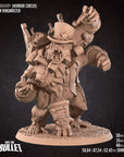 Girallon Ringmaster - Horror Circus - 3d Printed Miniature sculpted by Bite the Bullet
