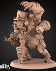 Girallon Ringmaster - Horror Circus - 3d Printed Miniature sculpted by Bite the Bullet