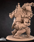 Girallon Ringmaster - Horror Circus - 3d Printed Miniature sculpted by Bite the Bullet