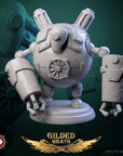Scrap Bots - Gilded Wrath - 3d Printed Miniature Sculpted by White Werewolf Tavern