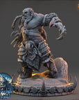 Skalgrim the Unyielding - The Frostbane Legion (Ice Orcs) - 3d Printed Miniature sculpted by Daybreak Miniatures