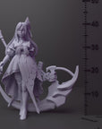 Syrena Voidscythe - Neokingdoms - 3d Printed Miniature Sculpted by RN Estudio