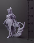 Syrena Voidscythe - Neokingdoms - 3d Printed Miniature Sculpted by RN Estudio