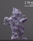 The Nekomancer - Fantasy Pets - 3d Printed Miniature Sculpted by Tainted Saint Miniatures
