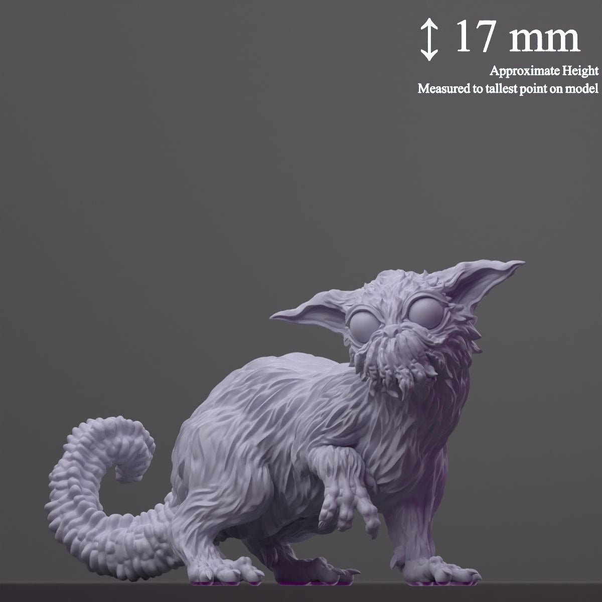 Zoog- Depths of N'Kai - 3d Printed Miniature Sculpted by Adaevy Creations