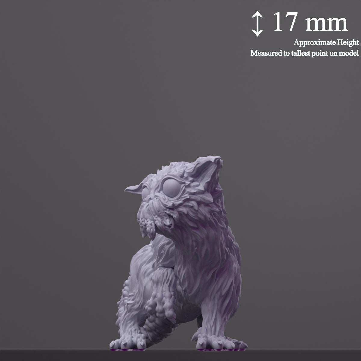 Zoog- Depths of N'Kai - 3d Printed Miniature Sculpted by Adaevy Creations
