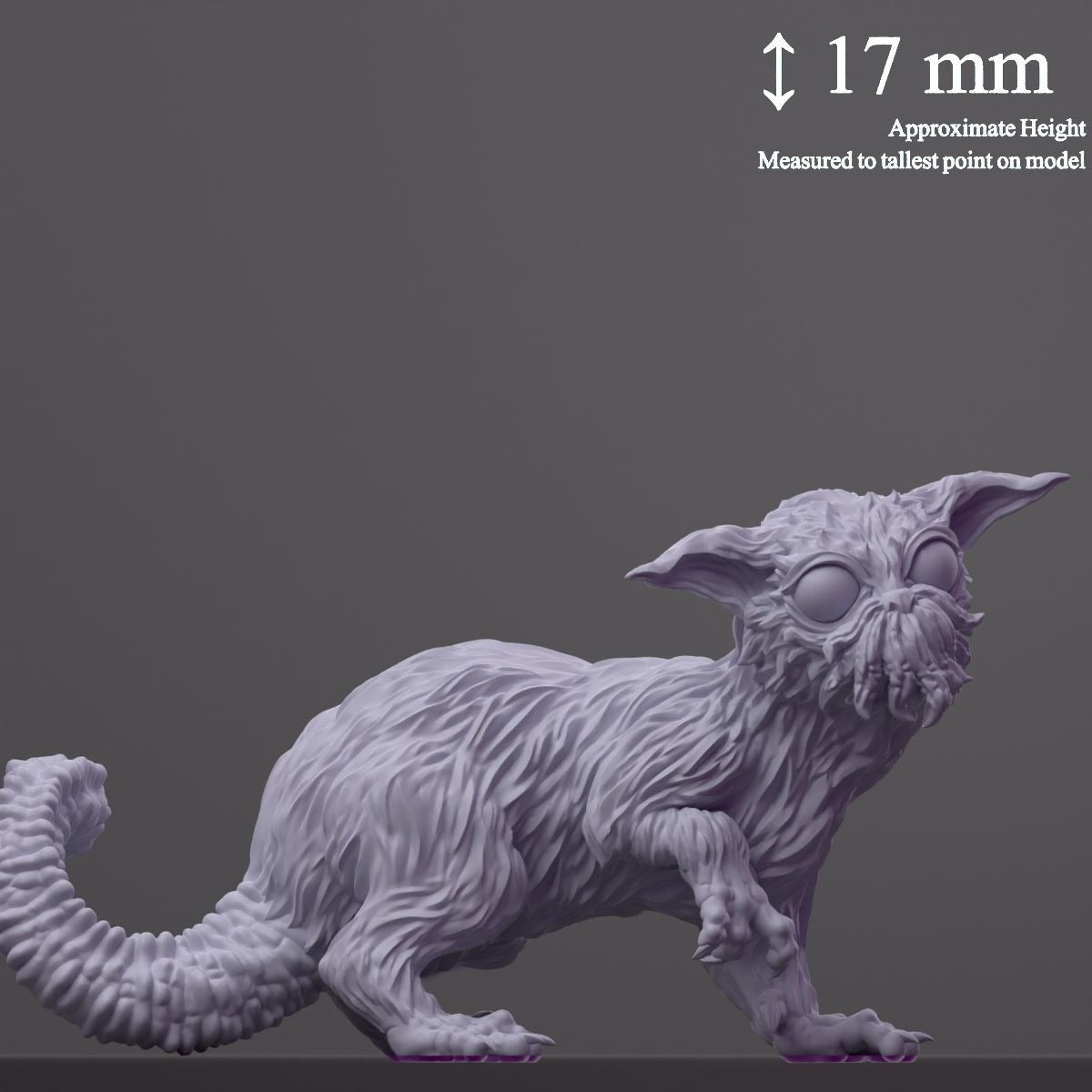 Zoog- Depths of N'Kai - 3d Printed Miniature Sculpted by Adaevy Creations