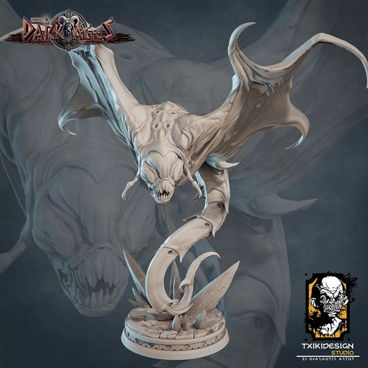 Cloack (Cloaker) - 3d Printed Miniature Sculpted by Txiki Design Studio