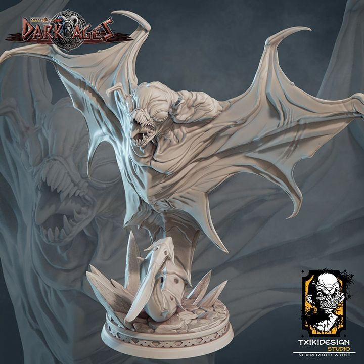 Cloack (Cloaker) - 3d Printed Miniature Sculpted by Txiki Design Studio