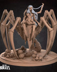 Lolth, Queen of Spiders - Iconic Monsters - 3d Printed Miniature sculpted by Bite the Bullet
