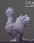 Coktri (Cockatrice) - Fantastic Creatures - 3d Printed Miniature Sculpted by Cast N Play