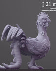Coktri (Cockatrice) - Fantastic Creatures - 3d Printed Miniature Sculpted by Cast N Play
